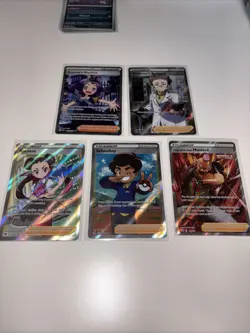Pokemon TCG Trainer Card Full Art Bundle From Different Sets - Image 1