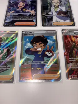 Pokemon TCG Trainer Card Full Art Bundle From Different Sets - Image 3