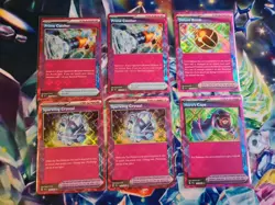 Ace Spec Trainer Card Bundle *Pokemon TCG* 6-Cards, Inc Hero' Cape 152/162 - Image 1