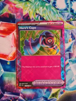 Ace Spec Trainer Card Bundle *Pokemon TCG* 6-Cards, Inc Hero' Cape 152/162 - Image 3