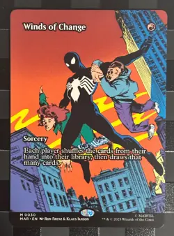 MTG Marvel Spiderman Winds of Change Borderless Non Foil - Image 1