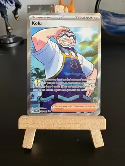Pokemon TCG Stellar Crown 3 Card Full Art Trainer Bundle - Image 4