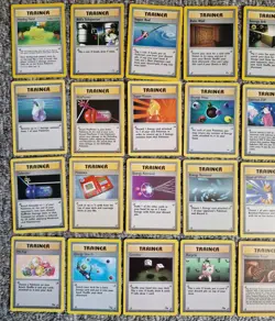 Pokemon TCG - Base Set, Fossil, Jungle, Neo - WOTC Trainer 28 Card bundle. - Image 2