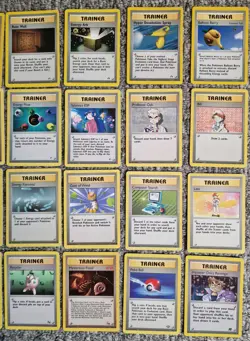 Pokemon TCG - Base Set, Fossil, Jungle, Neo - WOTC Trainer 28 Card bundle. - Image 3