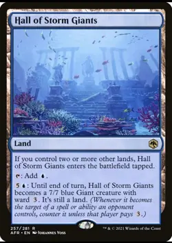MTG Hall of Storm Giants 257/281 Adventures in the Forgotten Realms NM Non Holo - Image 1