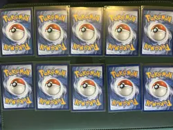 Pokemon TCG Prismatic Evolutions 10 Trainer Card Pokeball Reverse Holo Bundle NM - Image 2