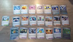Pokemon TCG X22 Trainer Card Bundle Including Holos and Reverse - Image 1