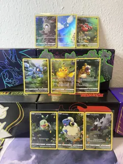 Pokemon TCG EX Rare English Trainer Gallery Card Bundle 9x Crown Zenith - Image 1