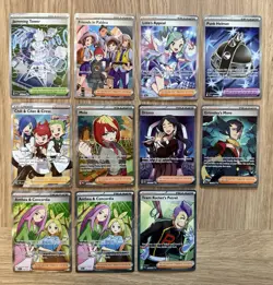 Pokemon TCG 11x Trainer Card Bundle - Full Art - Various Sets - NM! - Image 1