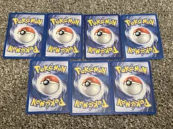 Pokemon Vintage 1999 TCG Base Set Trainer Card Bundle (Lot of 7) - Image 2