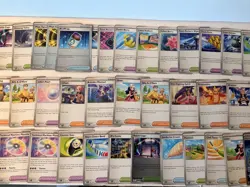 Pokemon TCG Trainer Card Bundle Mixed Holos And Commons - Image 2