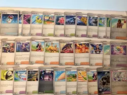 Pokemon TCG Trainer Card Bundle Mixed Holos And Commons - Image 3