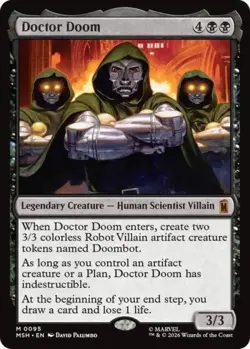 Doctor Doom - Near Mint MTG Marvel Super Heroes - Image 1