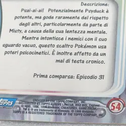 1999 Topps Pokemon Card Lot Squirtle #07 FOIL, Psyduck #54, Persian #53 Non-Foil - Image 5