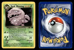 Dark Weezing 31/82 Unlimited Rare Team Rocket Pokemon Card - Image 1