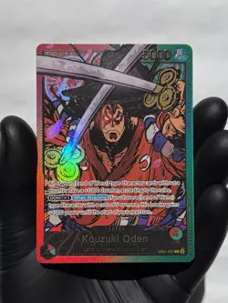 Kouzuki Oden SPR Gold Leader EB02 (EB01-001) (SP) - One Piece Card Game English - Image 1