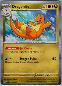 Dragonite 149/165 Holo SV: Scarlet & Violet 151 - Pokemon Card - NM - Image 1