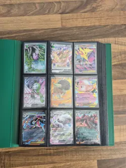 Pokemon Bundle X63 Cards Including Binder - Image 2