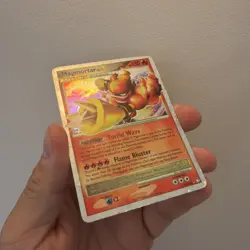 Magmortar LV.X Holo Card 123/123 Mysterious Treasures HP - Image 2