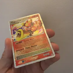 Magmortar LV.X Holo Card 123/123 Mysterious Treasures HP - Image 3