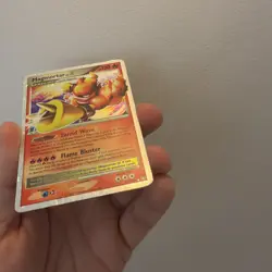 Magmortar LV.X Holo Card 123/123 Mysterious Treasures HP - Image 4