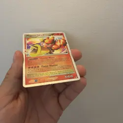 Magmortar LV.X Holo Card 123/123 Mysterious Treasures HP - Image 5