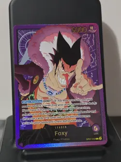 Foxy SPR Gold Leader EB02 (OP07-059) One Piece Card Game English - Image 2