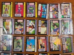 1991 Dragon Ball Bandai Carddass part 8 Made in Japan Vintage Card Lot Goku psa - Image 2