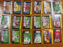 1991 Dragon Ball Bandai Carddass part 8 Made in Japan Vintage Card Lot Goku psa - Image 3