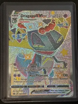 Dragapult VMAX SWSH097 Shining Fated Sword & Shield Promo Pokemon Card Mint - Image 1