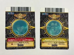 Set of 2 Monkey D. Luffy Foxy C285 C323 One Piece Bery Match JP Trading Card - Image 2
