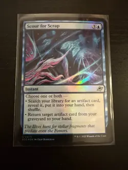 Scour For Scrap - 73 - MTG: Edge of Eternities - Uncommon - FOIL - Image 1