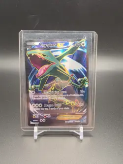 Rayquaza EX - 104/108 - Pokemon Roaring Skies XY Full Art Ultra Rare Card NM - Image 1