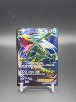 Rayquaza EX - 104/108 - Pokemon Roaring Skies XY Full Art Ultra Rare Card NM - Image 2