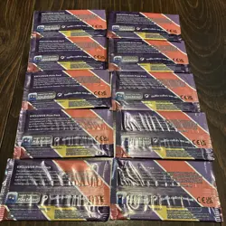 Play Pokemon Series 6 Six Lot of 10 Sealed Booster Packs w/ Stamped League Cards - Image 2