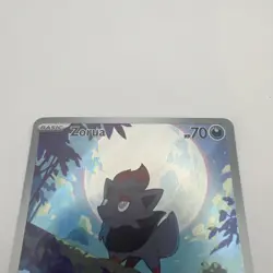 Pokemon TCG Zorua White Flare Illustration Rare Holo Card 142/086 - Image 2