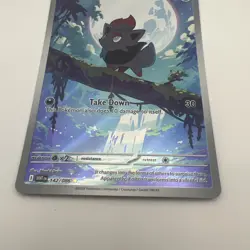 Pokemon TCG Zorua White Flare Illustration Rare Holo Card 142/086 - Image 3