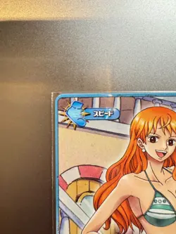 One Piece Berry Match Card Nami IC1-09 Bandai Japanese Card - Image 2