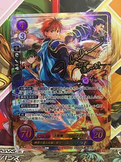 Eliwood B21-051SR (+) Fire Emblem 0 Cipher FE Mint Booster 21 Sign card - Image 1