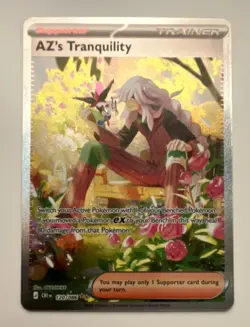 AZ's Tranquility 120/086 Chaos Rising Special Illustration Rare Pokemon TCG SIR - Image 1