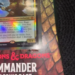 Draconic Rage commander precon - sealed - MtG Adventures In The Forgotten Realms - Image 2
