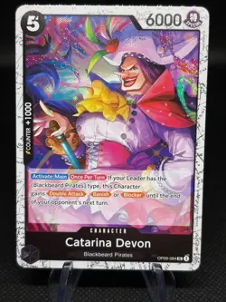 Catarina Devon (Pirate Foil) OP09-084 UC ONE PIECE Card The Best 2 NM/M - Image 1