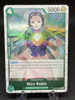 Nico Robin - (Pirate Foil) OP09-033 NM One Piece CCG PRB-02 - Image 1