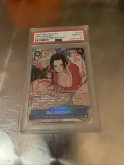 2025 One Piece English ST17-004 Boa Hancock Illustation Box Vol. 1 PSA 10 GEM MT - Image 1
