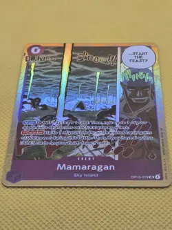 Bandai One Piece CCG Mamaragan OP15-078 Rare Foil Alt Art Sky Island Event - Image 3