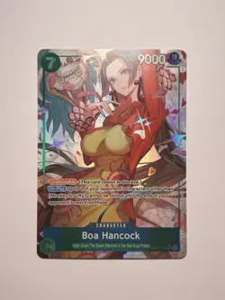 Bandai One Piece CCG Boa Hancock OP16-032 Impel Down SP Alt Art Foil EN - Image 1