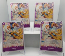 O-Nami Playset ST18-002 x4 PRB02 Reprint One Piece English - Image 1