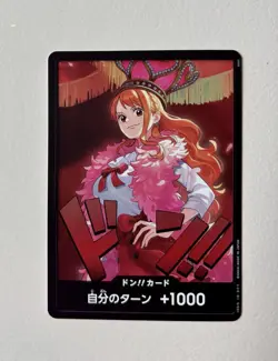 One Piece TCG - EB03: Heroines Edition (JP) - DON!! (Nami) - NM - Image 1