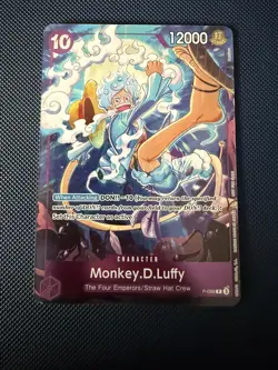 One Piece TCG Event Pack Vol. 8 Monkey.D.Luffy P-099 Promo read description - Image 1