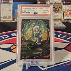Disney Lorcana Buzz Lightyear Jungle Ranger Iconic 241/204 PSA 10 - Image 1